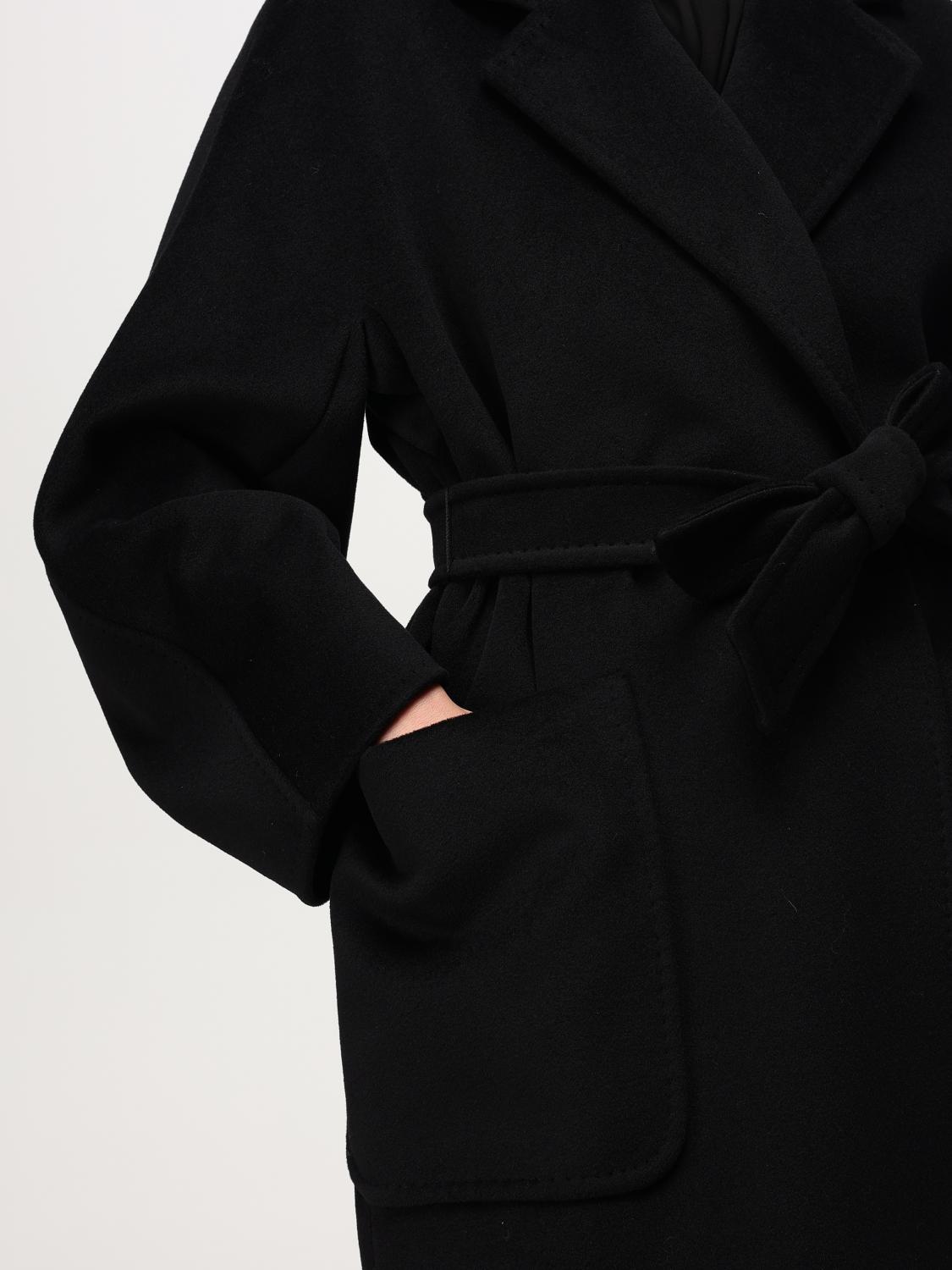 MAX MARA COAT: Coat woman Max Mara, Black - Img 5