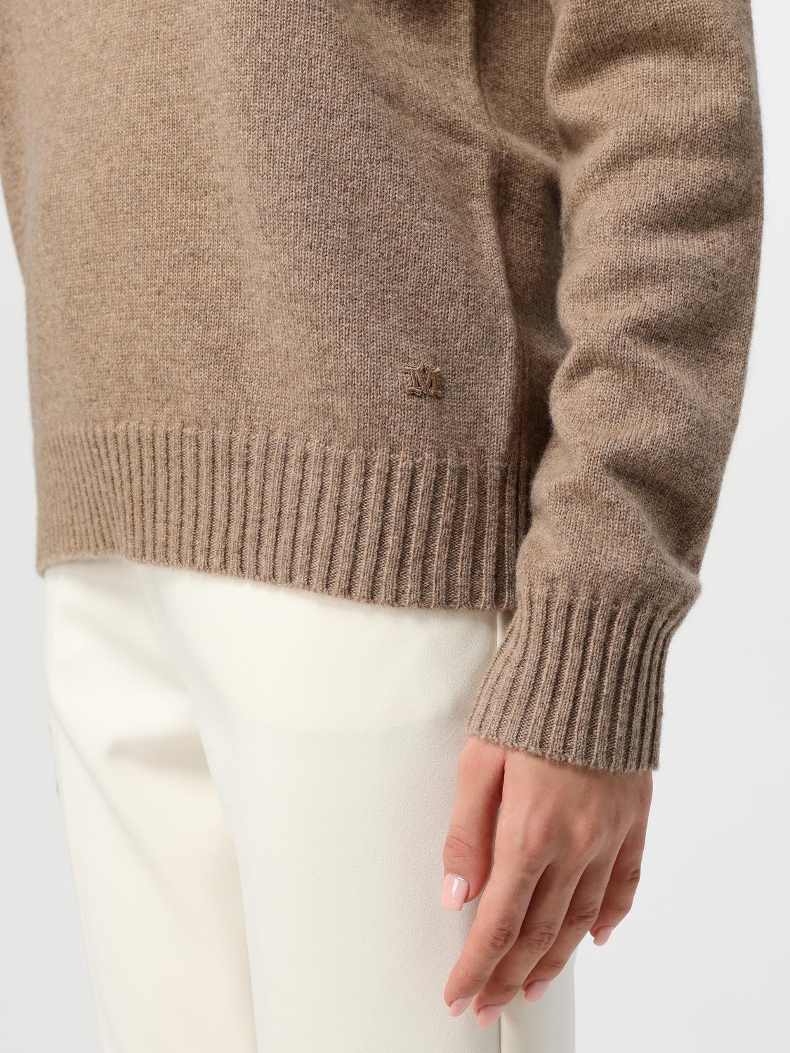 MAX MARA PULL: Pull femme Max Mara, Marron - Img 3