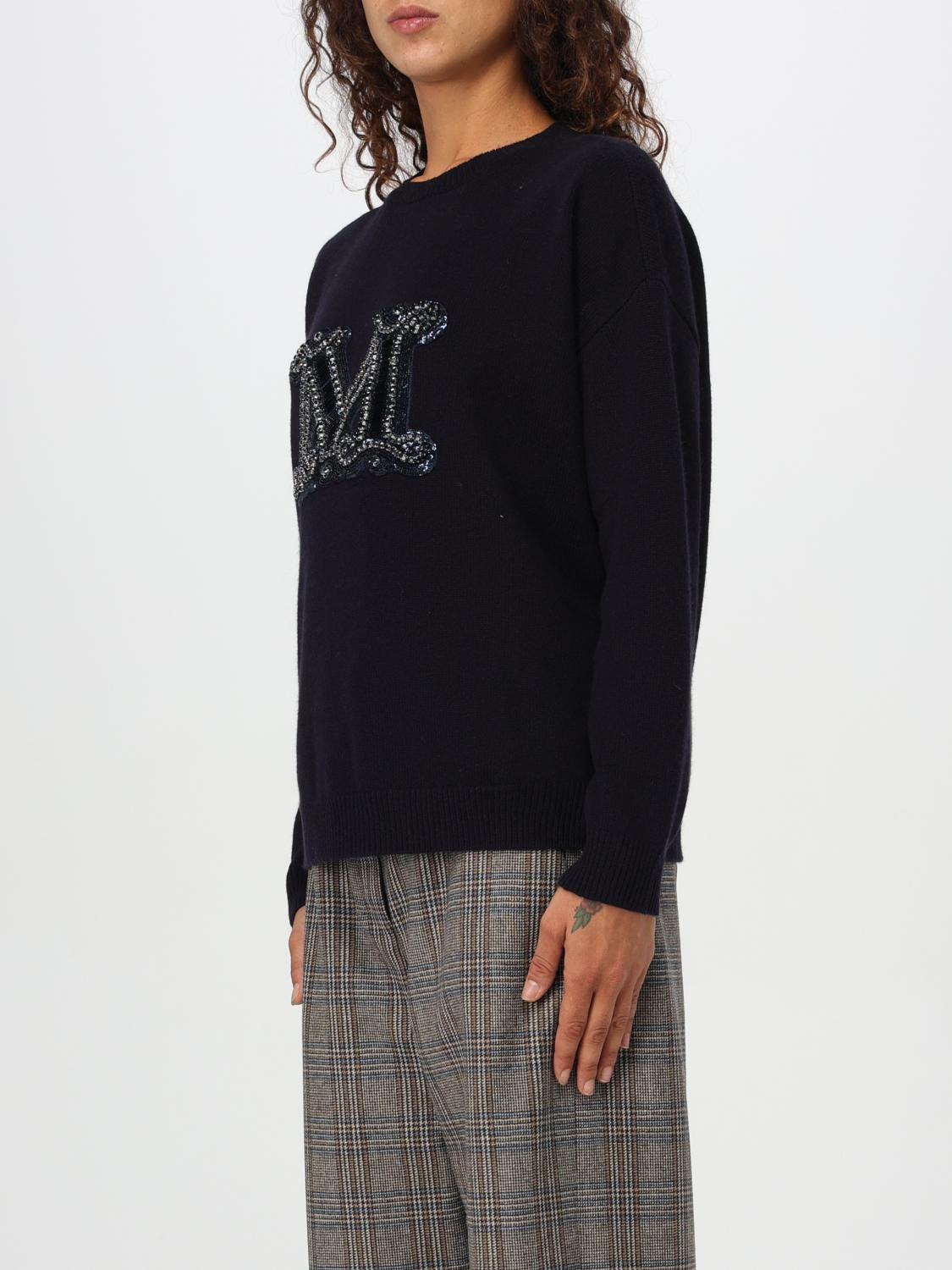 MAX MARA PULL: Pull femme Max Mara, Bleu - Img 3