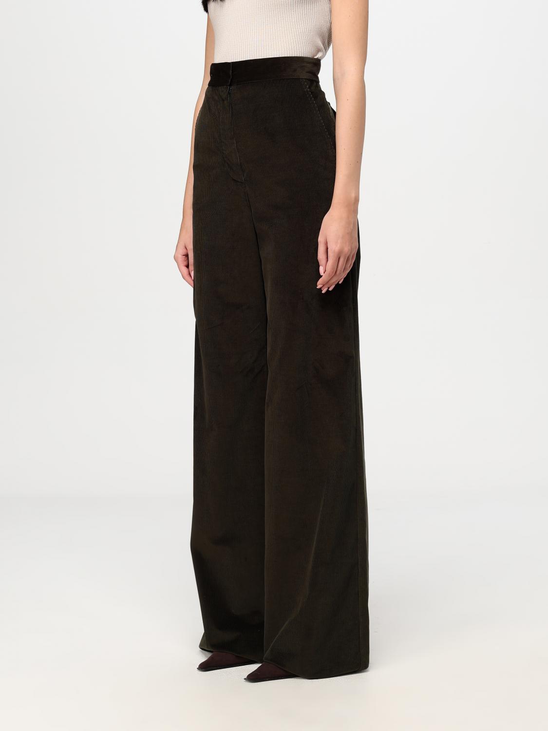 MAX MARA PANTS: Pants woman Max Mara, Kaki - Img 4