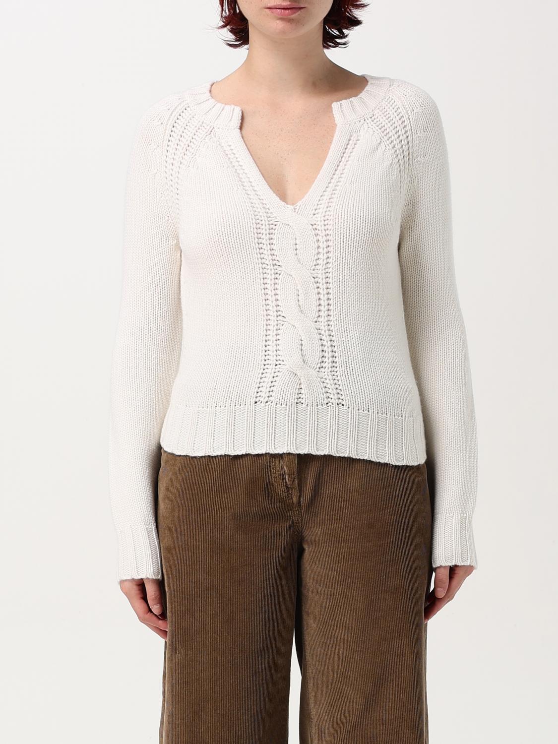 MAX MARA SWEATER: Sweater woman Max Mara, White - Img 1