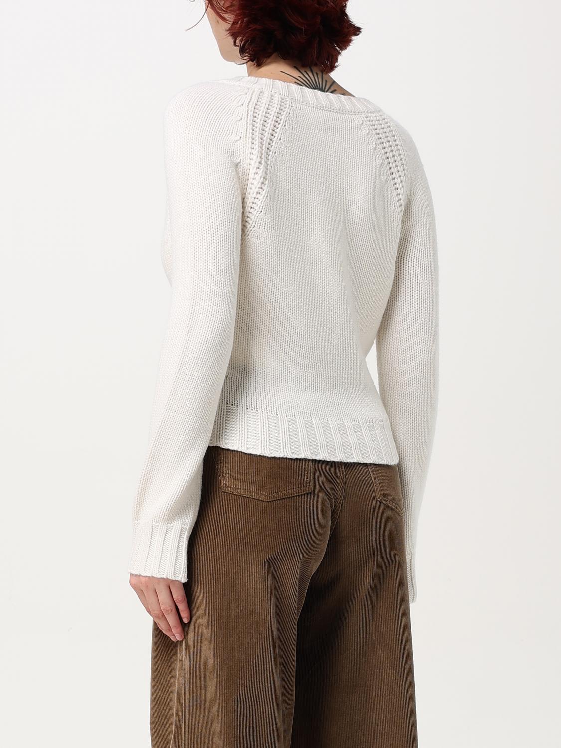 MAX MARA MAGLIA: Pullover Max Mara in cashmere , Bianco - Img 3