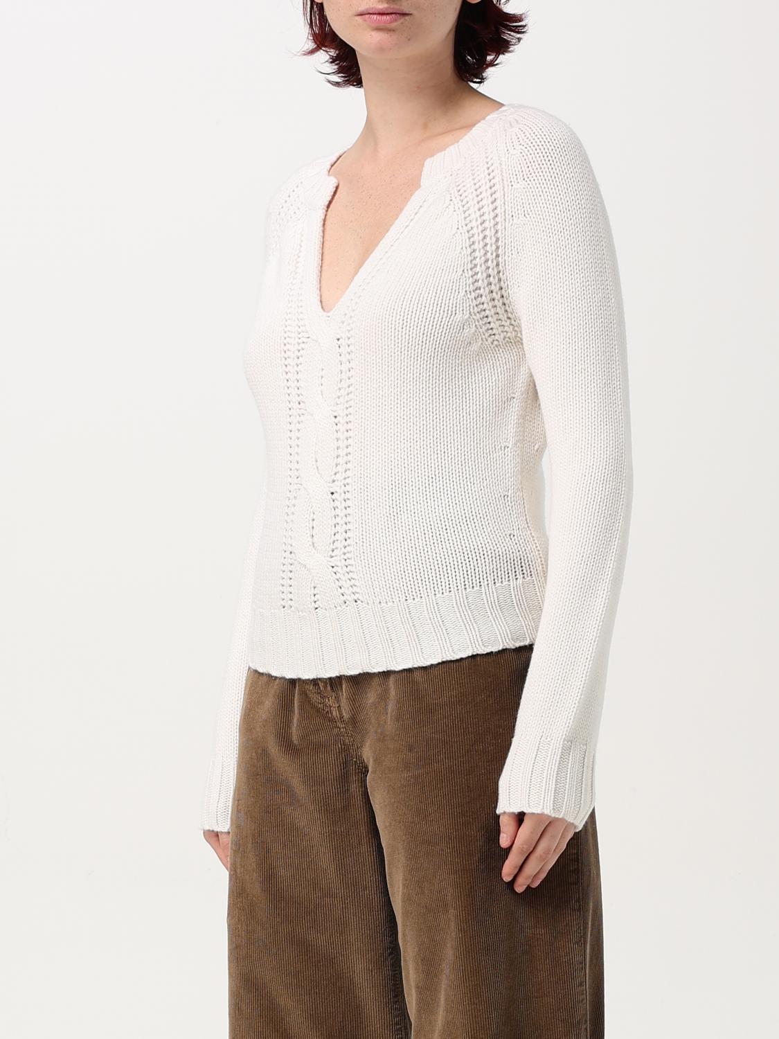 MAX MARA SWEATER: Sweater woman Max Mara, White - Img 4