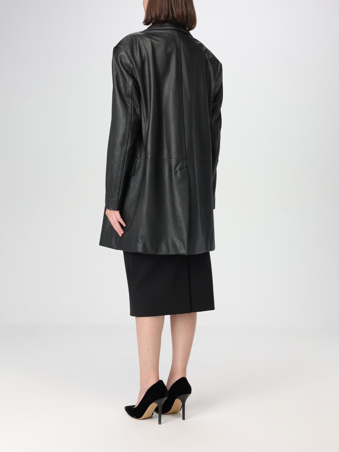 MAX MARA JACKE: Mantel damen Max Mara, Schwarz - Img 3