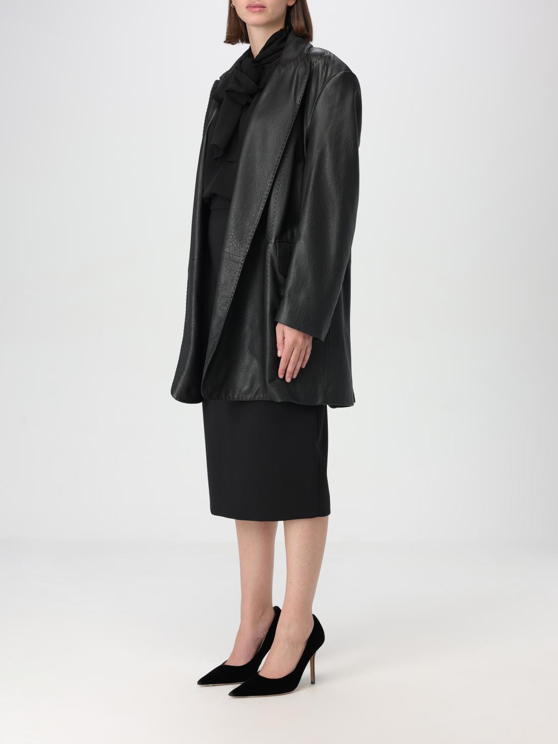 MAX MARA JACKE: Mantel damen Max Mara, Schwarz - Img 4