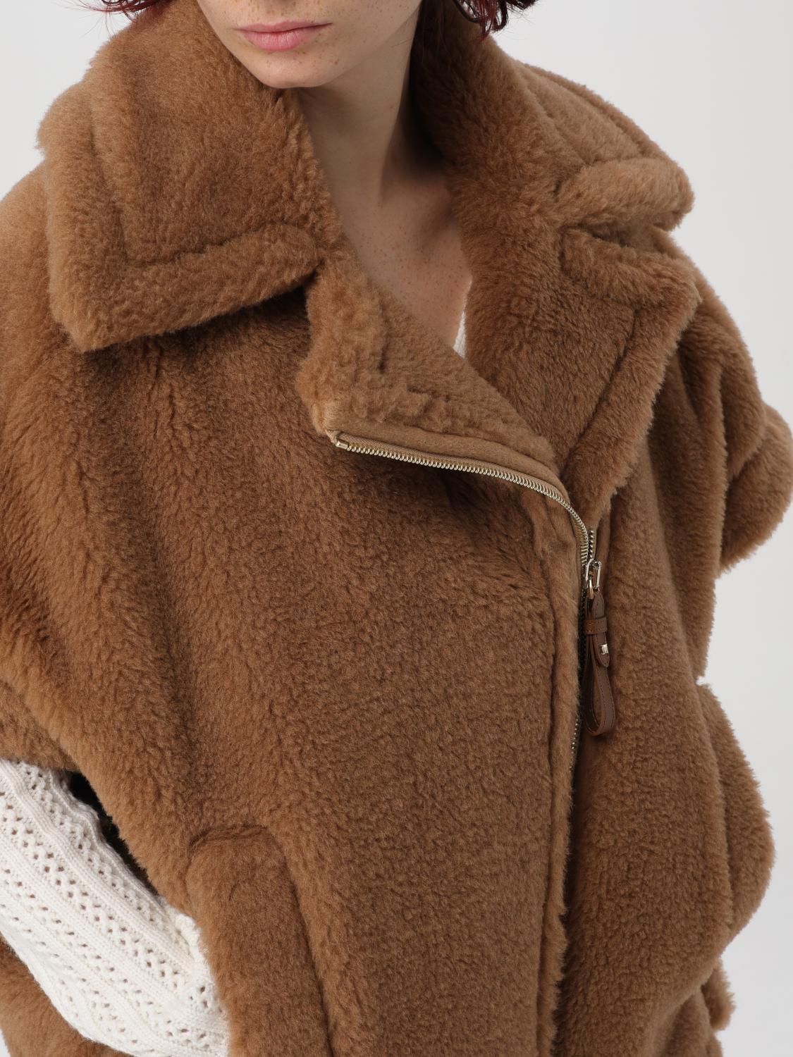 MAX MARA CAPE: Cape woman Max Mara, Camel - Img 5