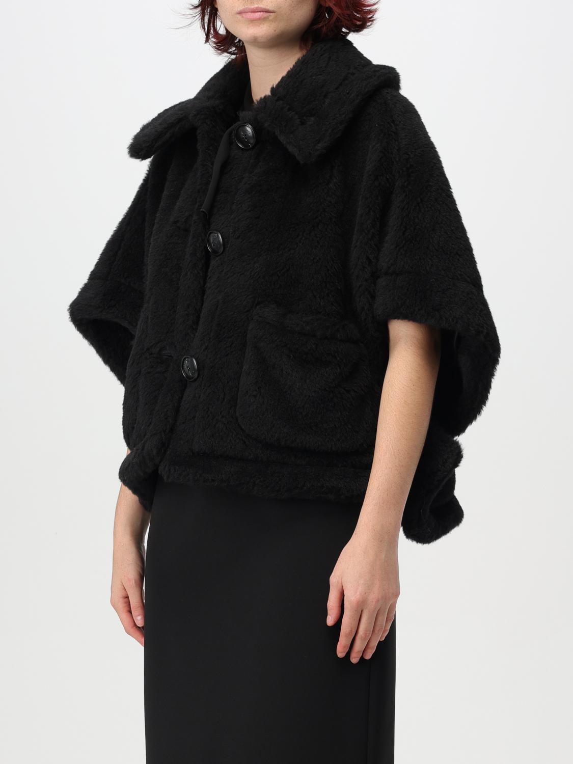 MAX MARA CAPE: Cape woman Max Mara, Black - Img 4