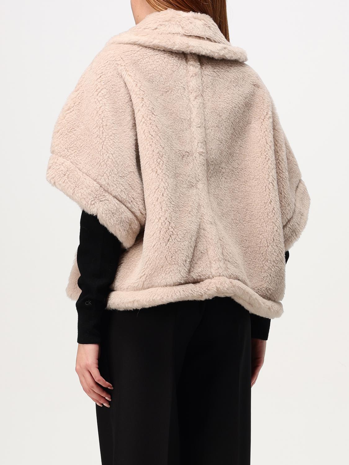 MAX MARA CAPE: Cape woman Max Mara, Beige - Img 3