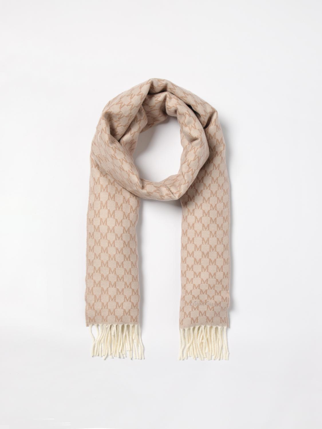 MAX MARA SCARF: Scarf woman Max Mara, Beige - Img 2