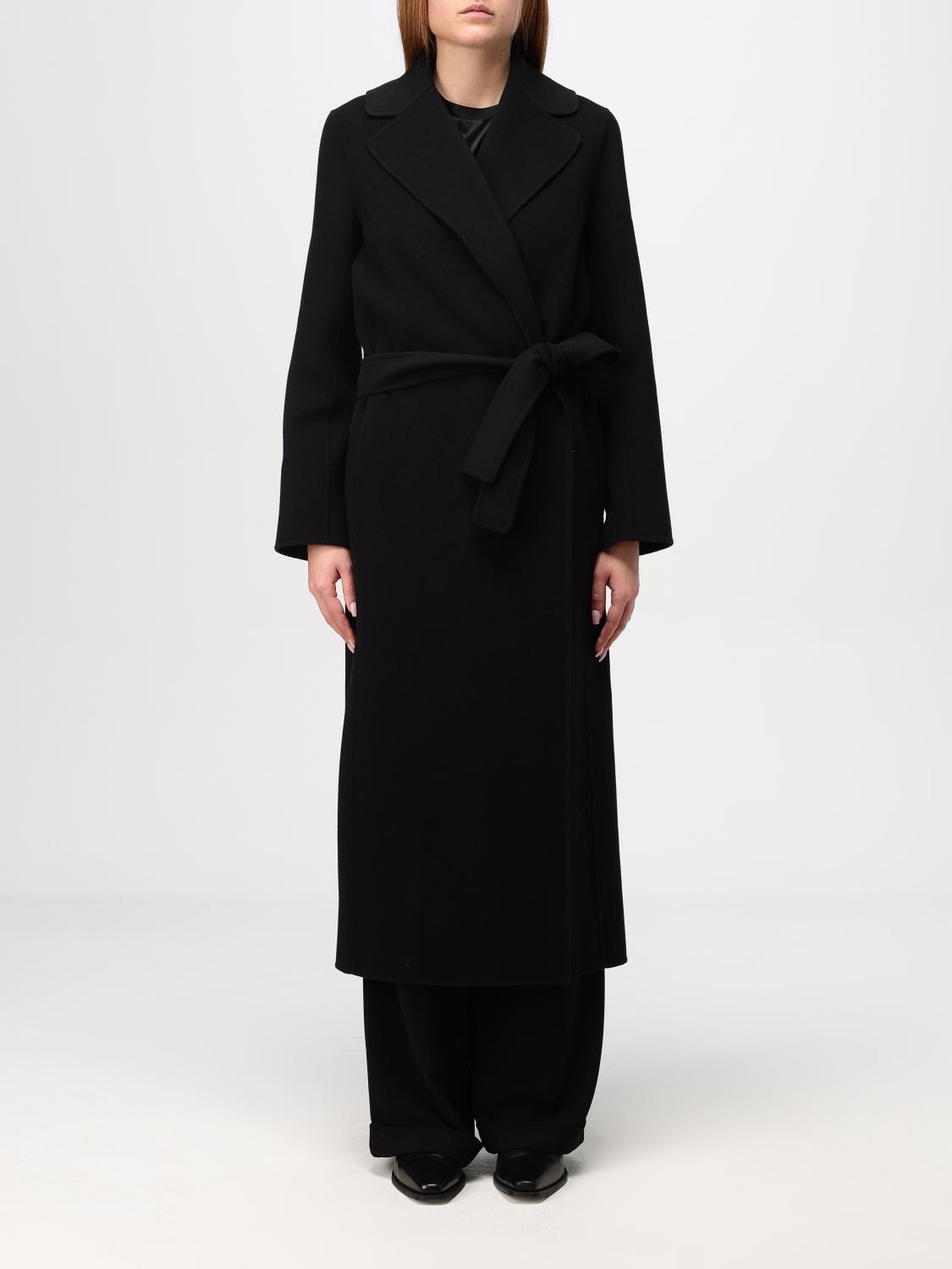'S MAX MARA ABRIGO: Abrigo mujer 's Max Mara, Negro - Img 1