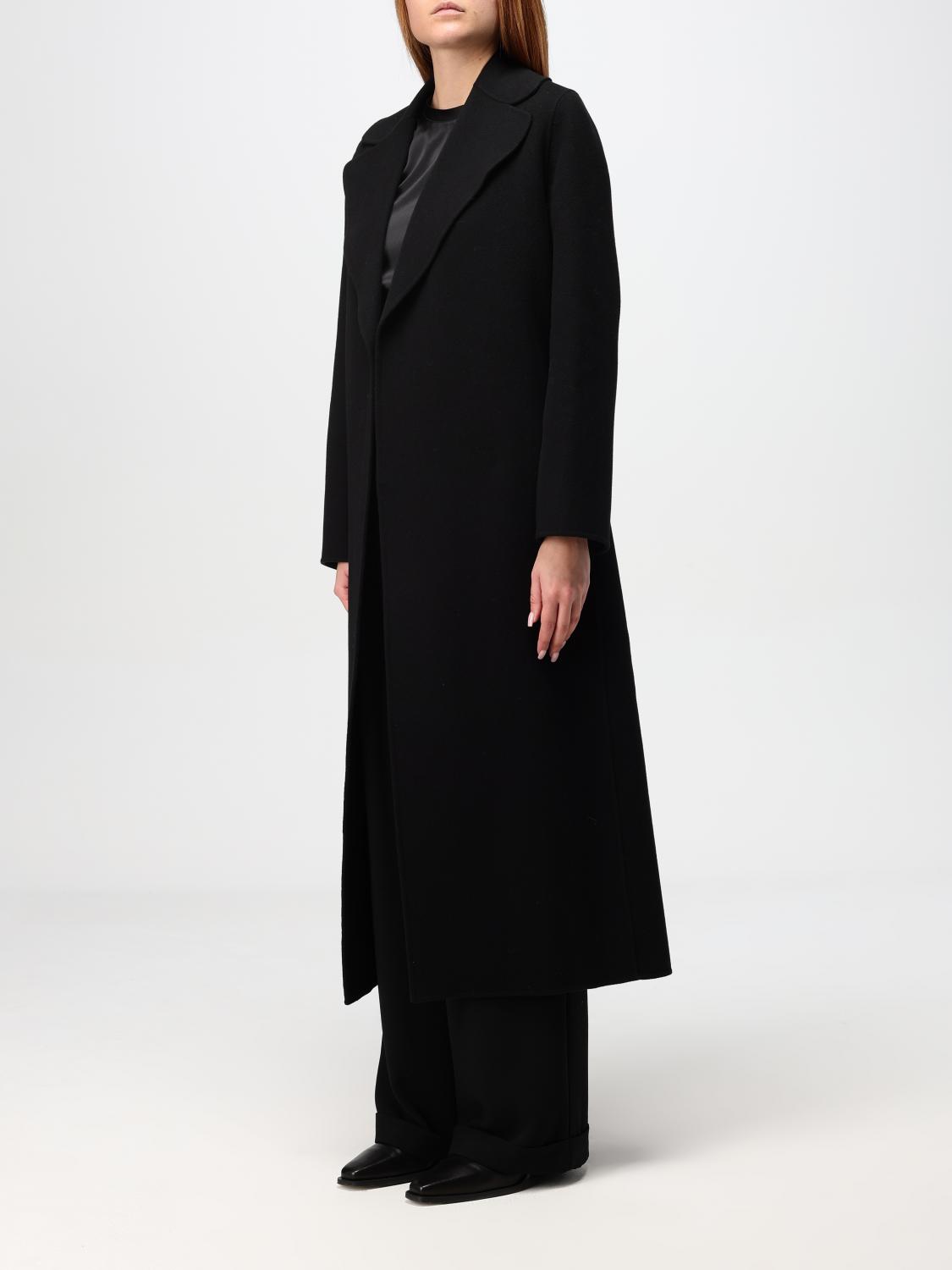 'S MAX MARA ABRIGO: Abrigo mujer 's Max Mara, Negro - Img 3