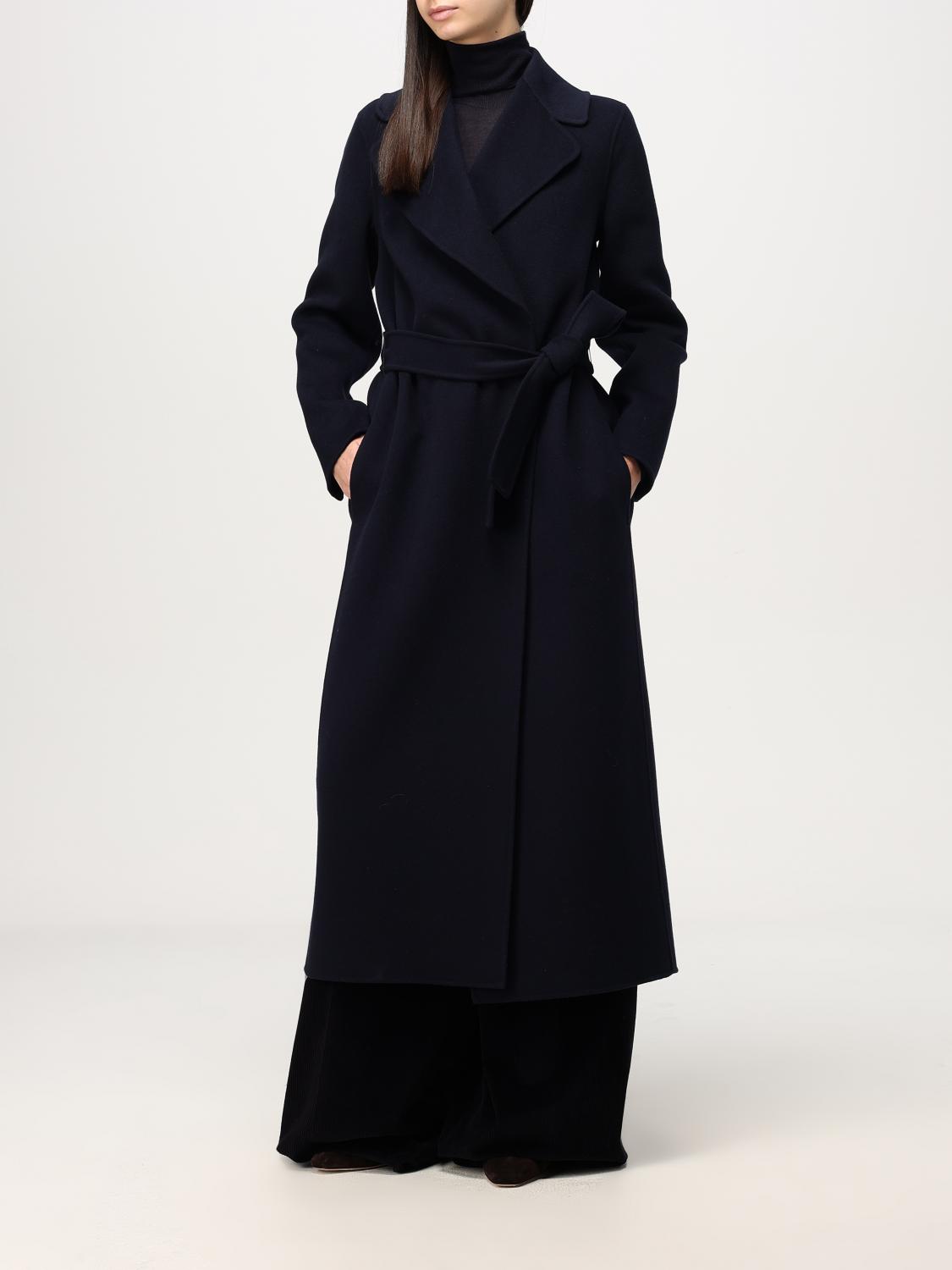 'S MAX MARA CAPPOTTO: Cappotto 'S Max Mara in lana vergine , Blue - Img 2