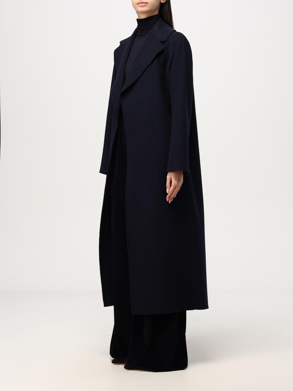 'S MAX MARA CAPPOTTO: Cappotto 'S Max Mara in lana vergine , Blue - Img 4