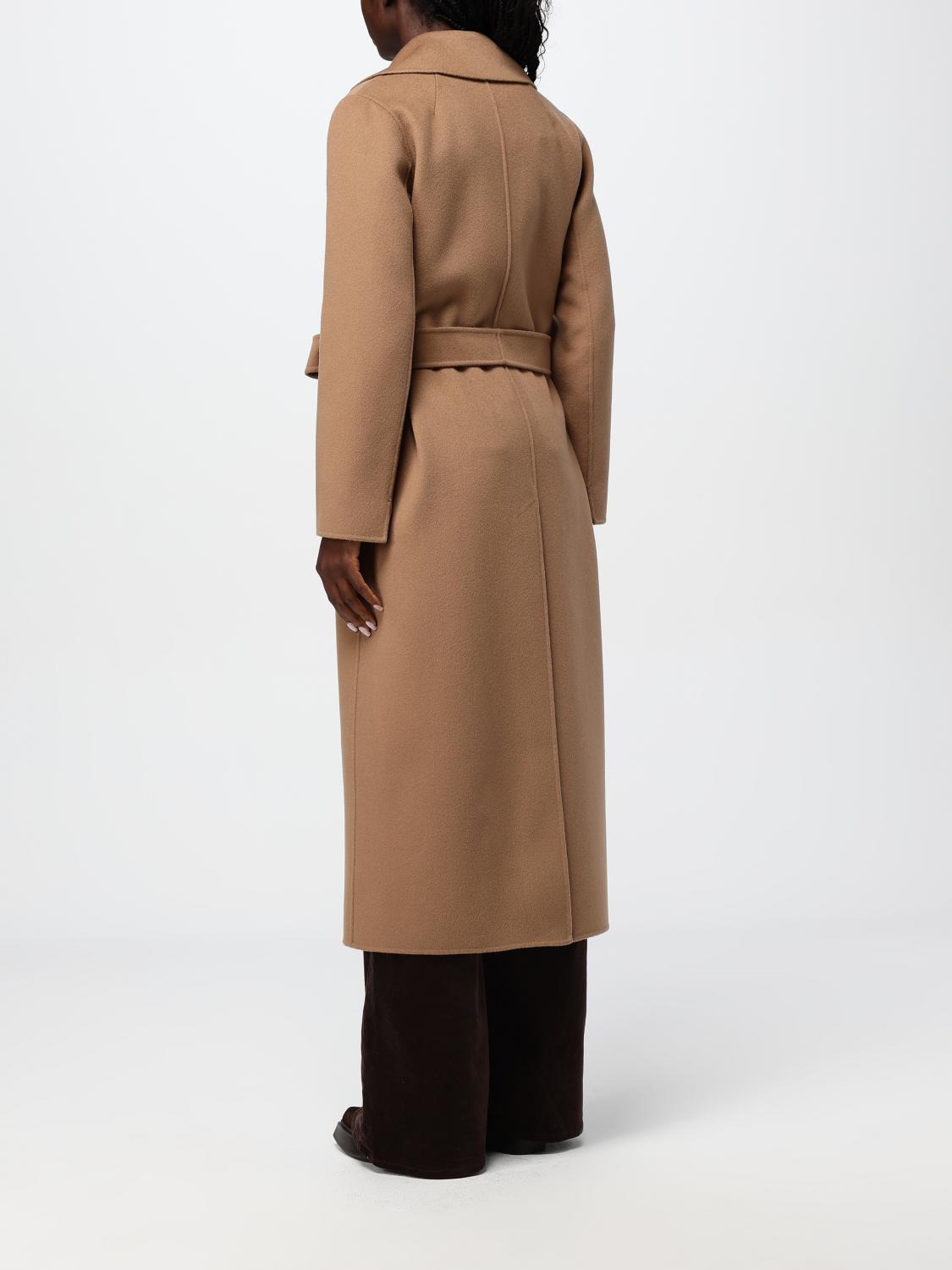 'S MAX MARA COAT: Coat woman 's Max Mara, Camel - Img 3