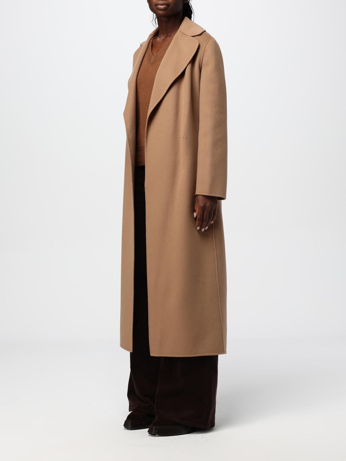 'S MAX MARA COAT: Coat woman 's Max Mara, Camel - Img 4