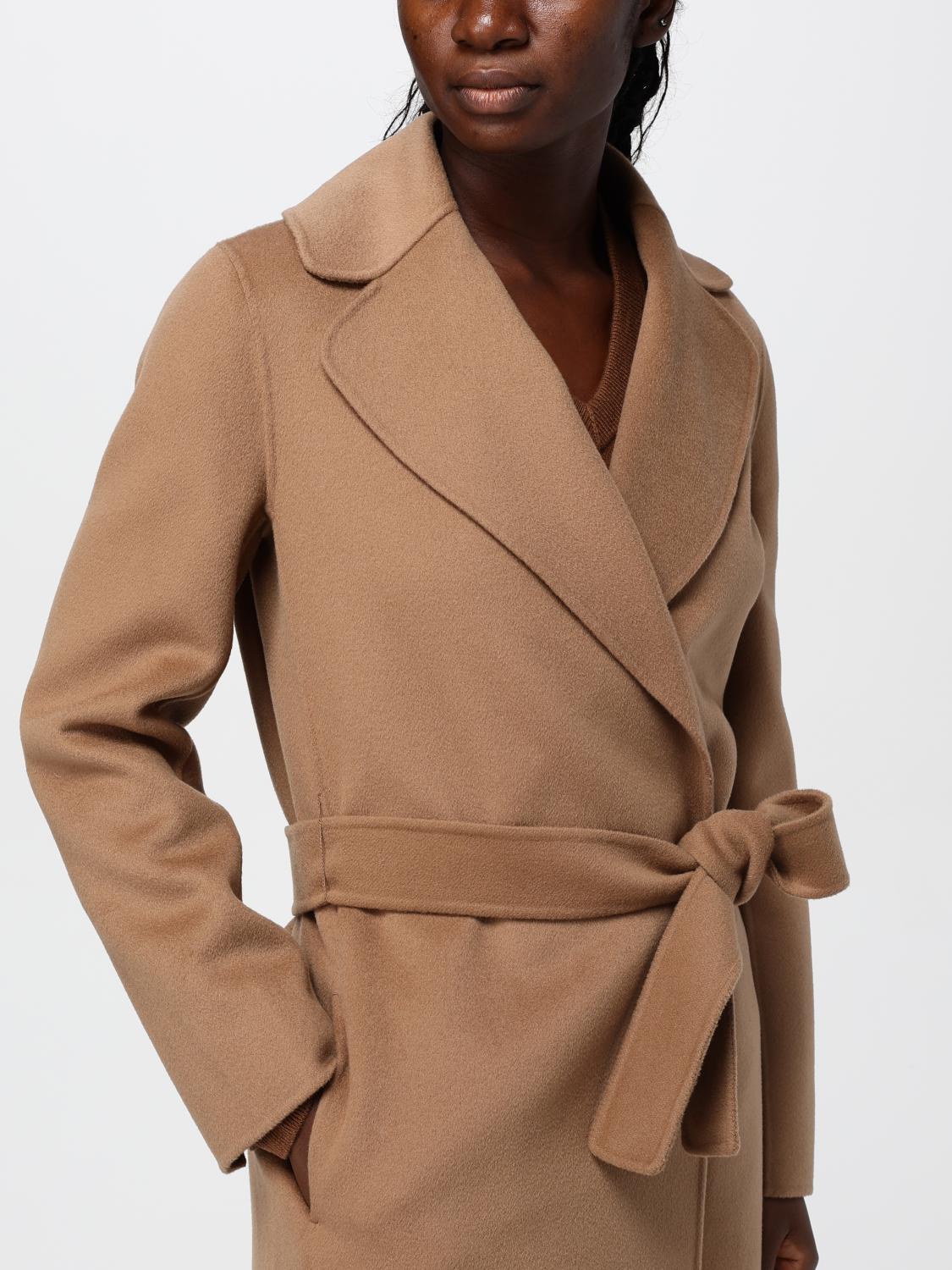 'S MAX MARA COAT: Coat woman 's Max Mara, Camel - Img 5