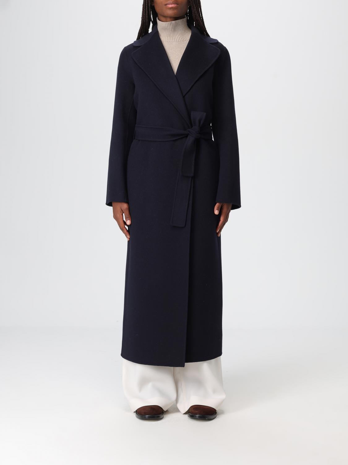 'S MAX MARA ABRIGO: Abrigo mujer 's Max Mara, Azul Marino - Img 1