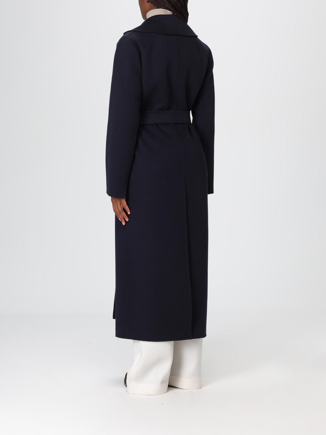 'S MAX MARA ABRIGO: Abrigo mujer 's Max Mara, Azul Marino - Img 3