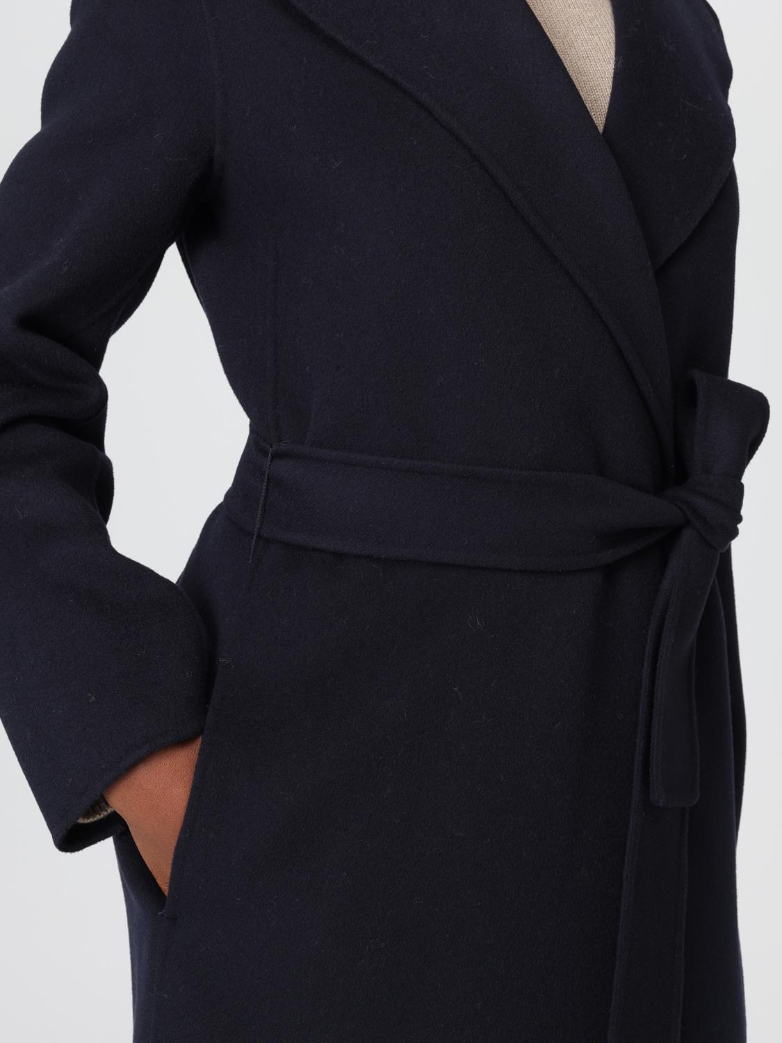 'S MAX MARA ABRIGO: Abrigo mujer 's Max Mara, Azul Marino - Img 5