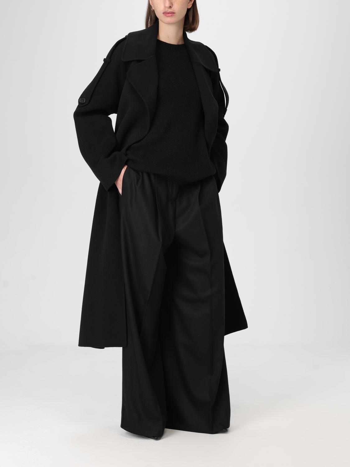 'S MAX MARA ABRIGO: Abrigo mujer 's Max Mara, Negro - Img 2