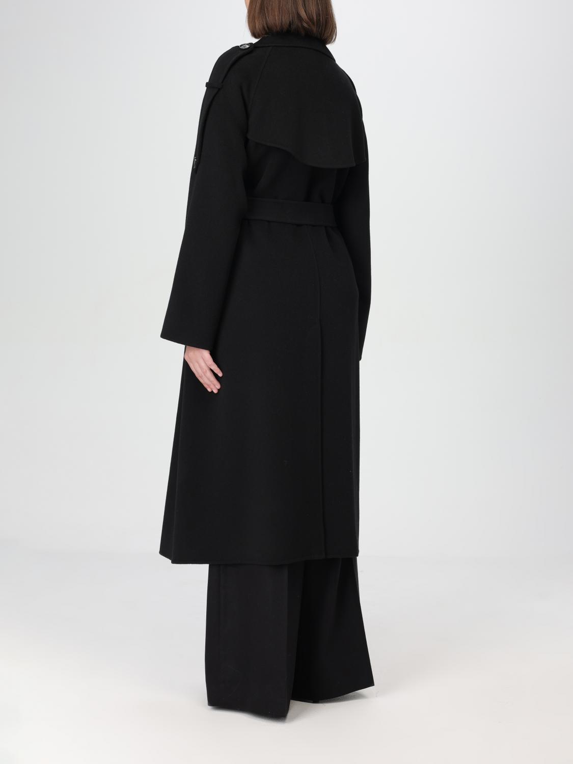 'S MAX MARA ABRIGO: Abrigo mujer 's Max Mara, Negro - Img 3