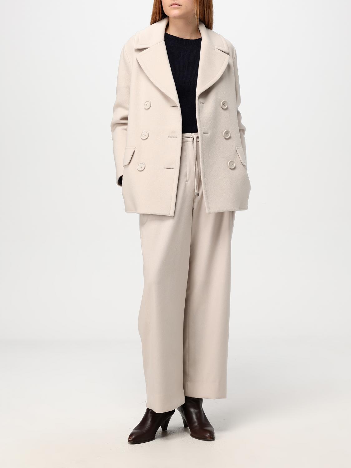 'S MAX MARA PANTS: Pants woman 's Max Mara, Ice - Img 2