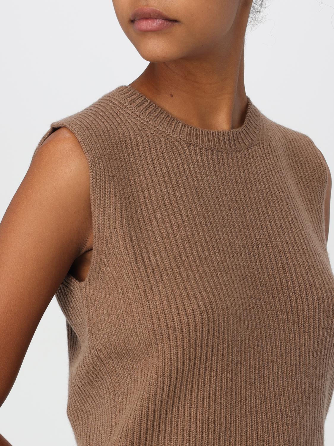 'S MAX MARA TOP: Top woman 's Max Mara, Camel - Img 5