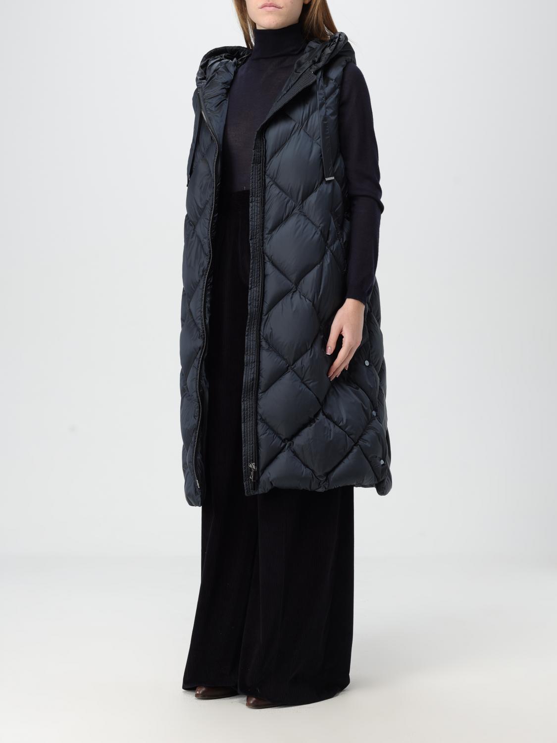 MAX MARA THE CUBE WAISTCOAT: Jacket woman Max Mara The Cube, Blue - Img 3