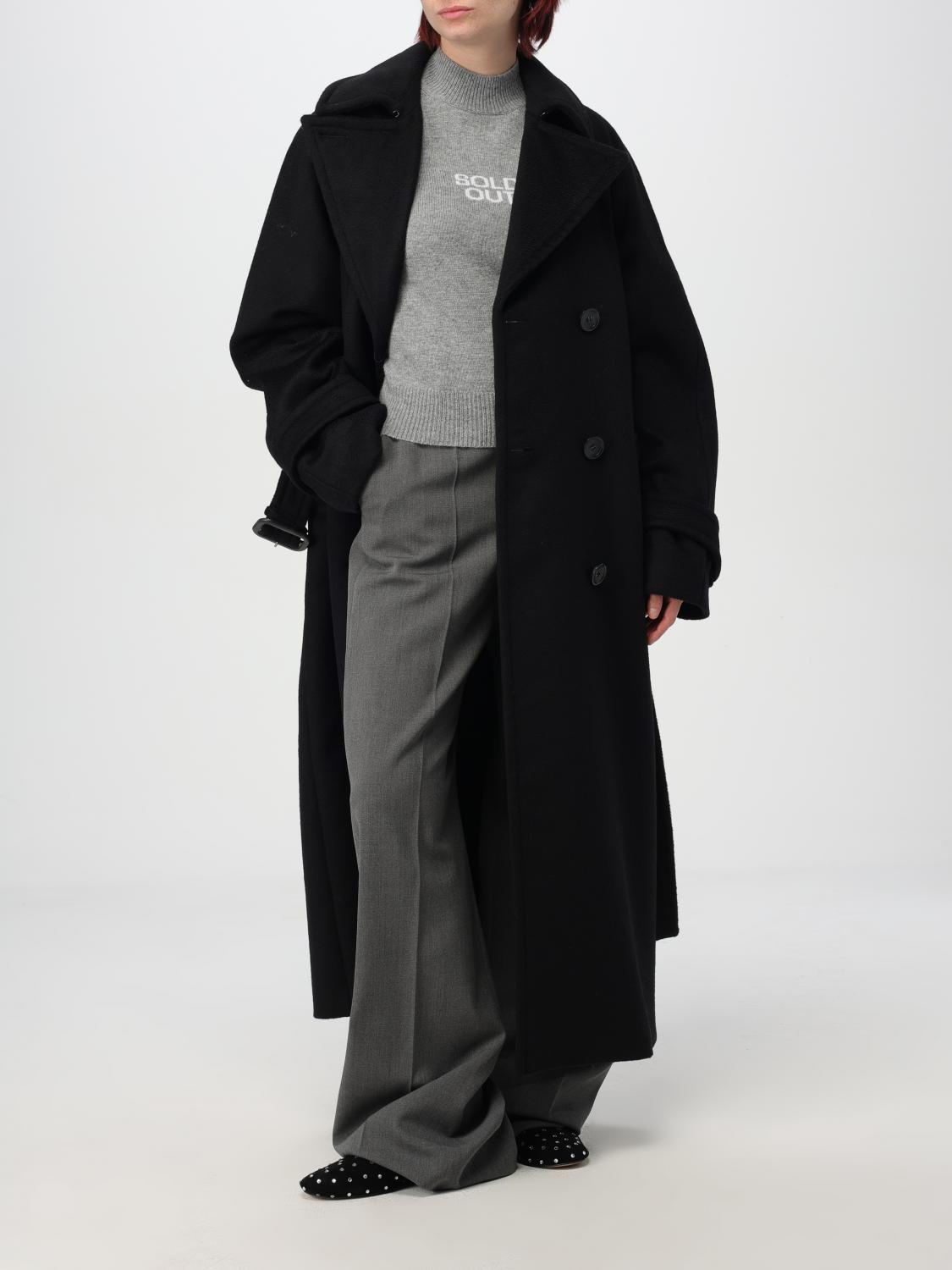 SPORTMAX ABRIGO: Abrigo mujer Sportmax, Negro - Img 2