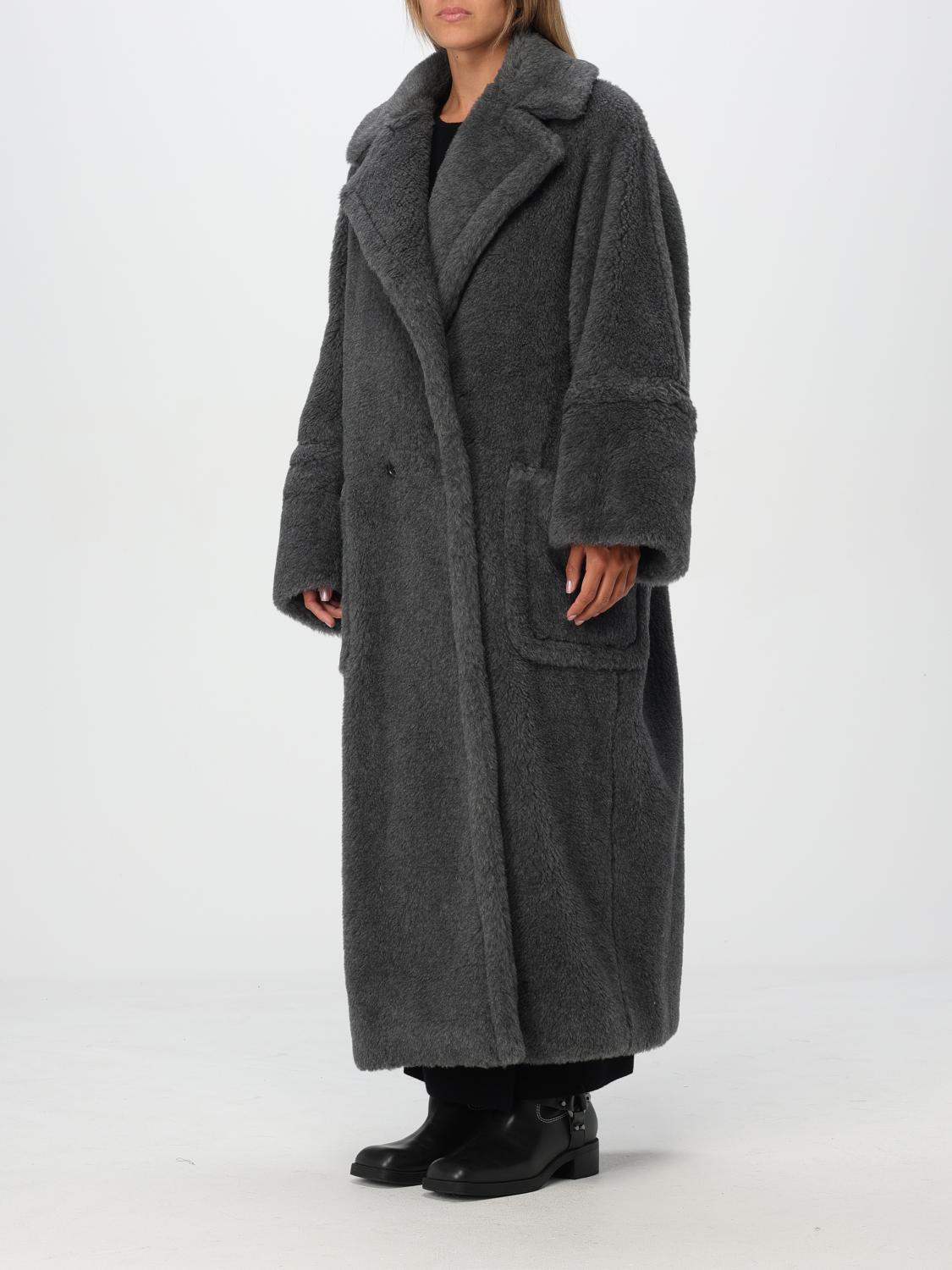 Max Mara Coat woman - Grey | 2421016313600 | GIGLIO.COM