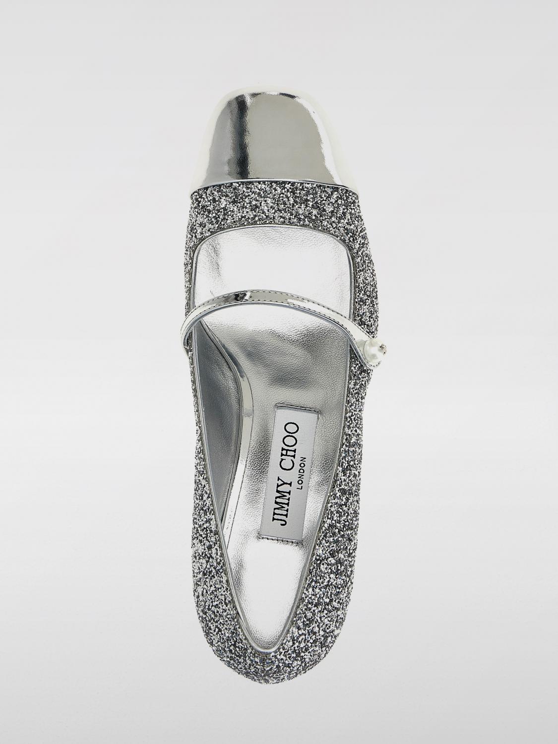 JIMMY CHOO HIGH HEEL SHOES: Shoes woman Jimmy Choo, Silver - Img 4