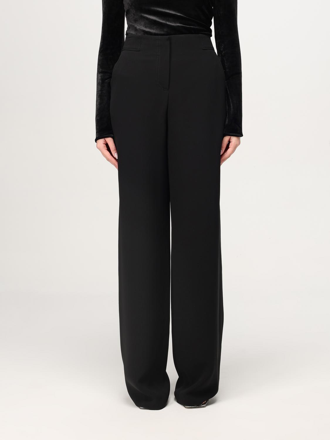 GIORGIO ARMANI PANTS: Pants woman Giorgio Armani, Black - Img 1