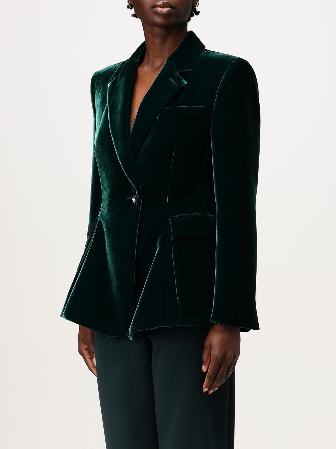 GIORGIO ARMANI BLAZER: Blazer woman Giorgio Armani, Green - Img 4