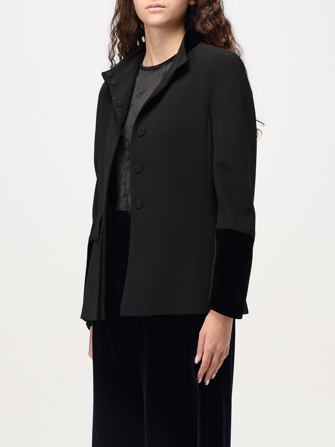 GIORGIO ARMANI JACKET: Giorgio Armani women's jacket, Black - Img 4