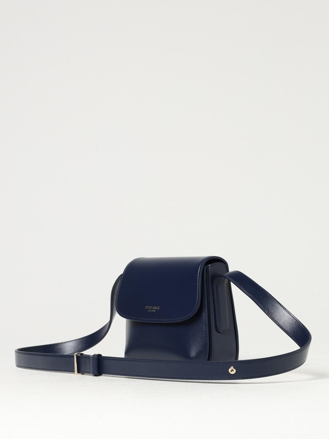 GIORGIO ARMANI SHOULDER BAG: Shoulder bag woman Giorgio Armani, Blue - Img 3