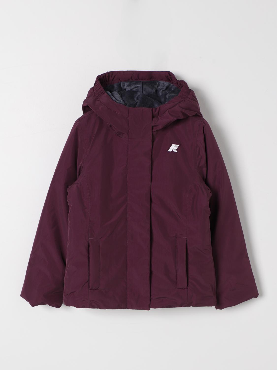 K-WAY VESTE: Veste enfant K-way, Prune - Img 1