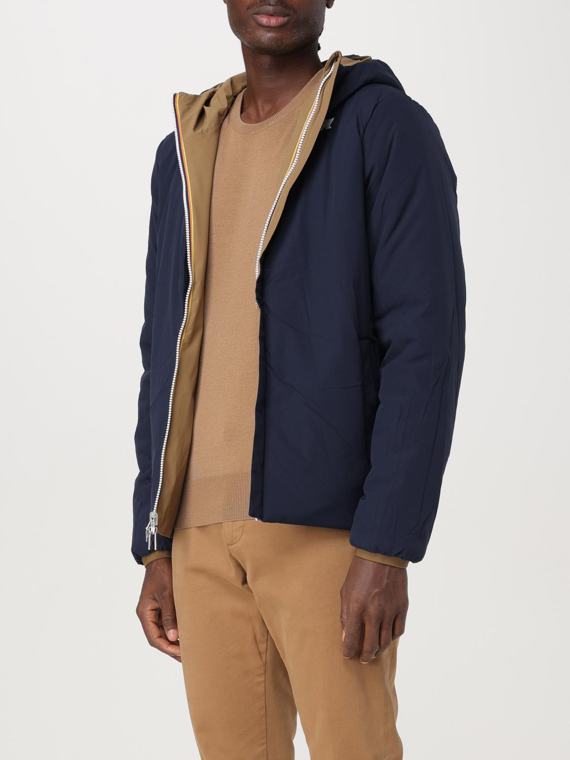 K-WAY JACKET: Jacket men K-way, Brown - Img 3
