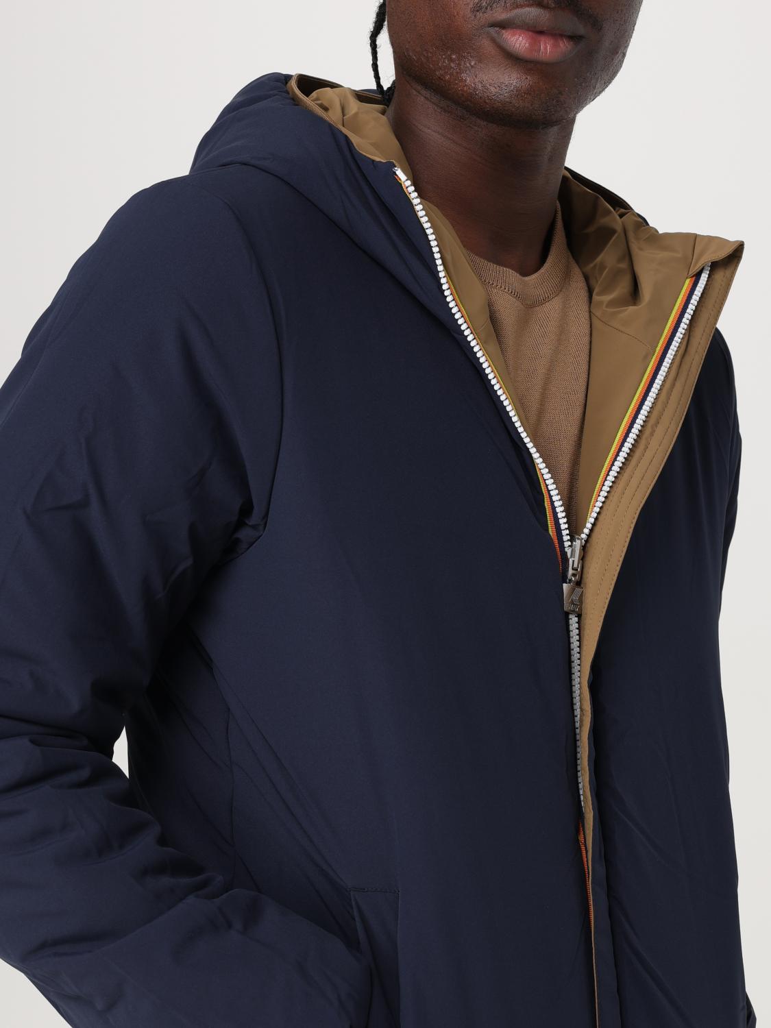 K-WAY JACKET: Jacket men K-way, Brown - Img 4