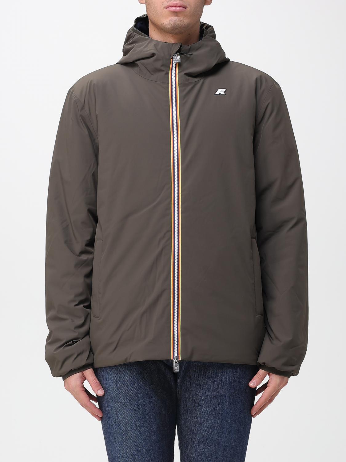 K-WAY JACKET: Jacket men K-way, Olive - Img 1