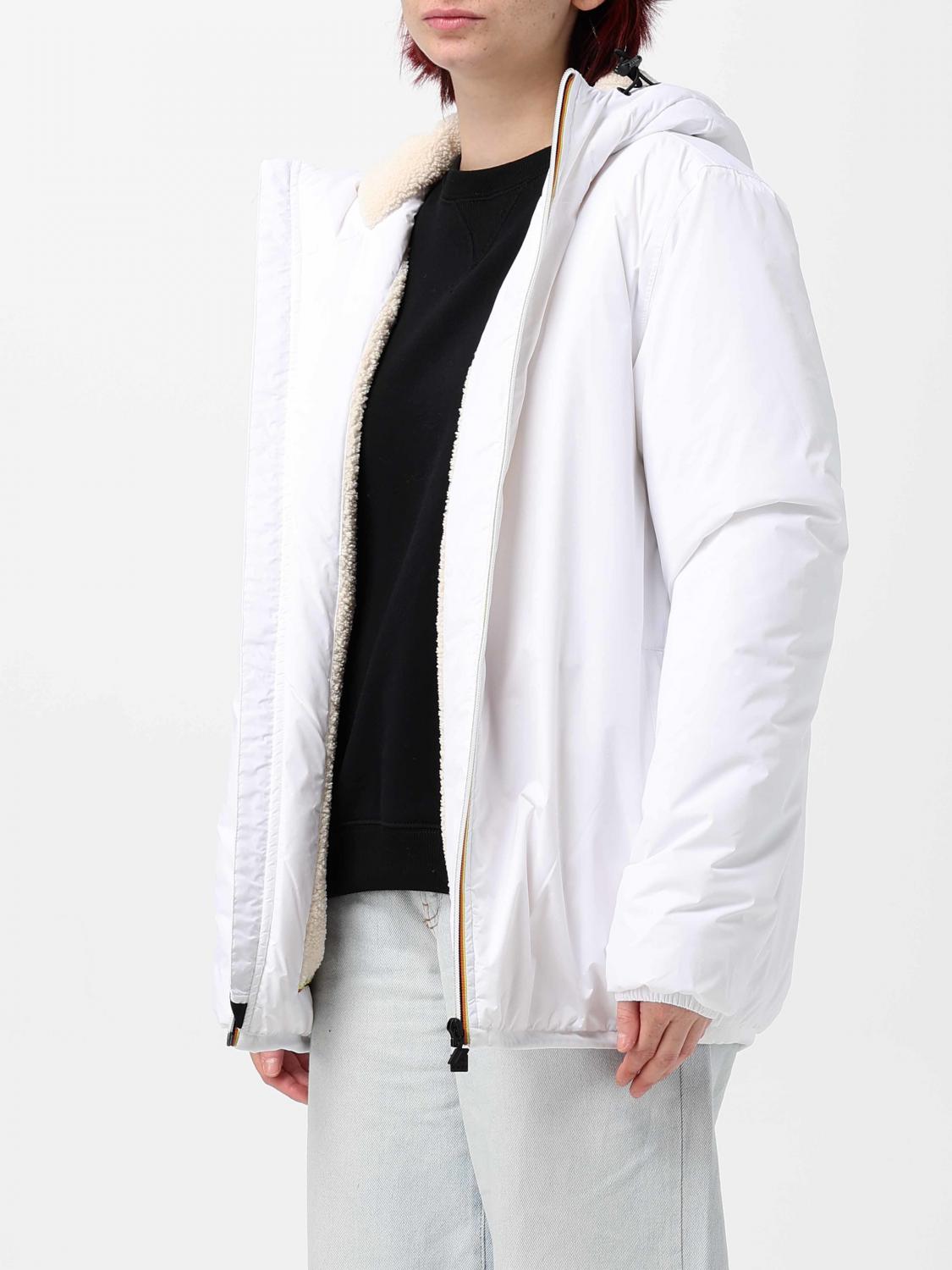 K-WAY JACKET: Jacket men K-way, White - Img 3