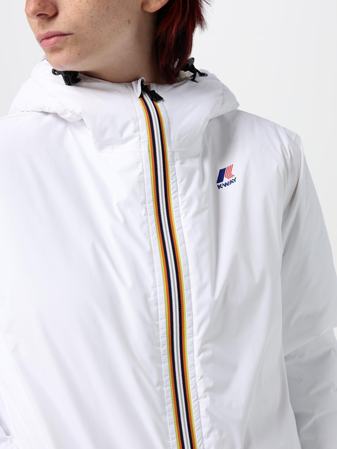 K-WAY JACKET: Jacket men K-way, White - Img 4