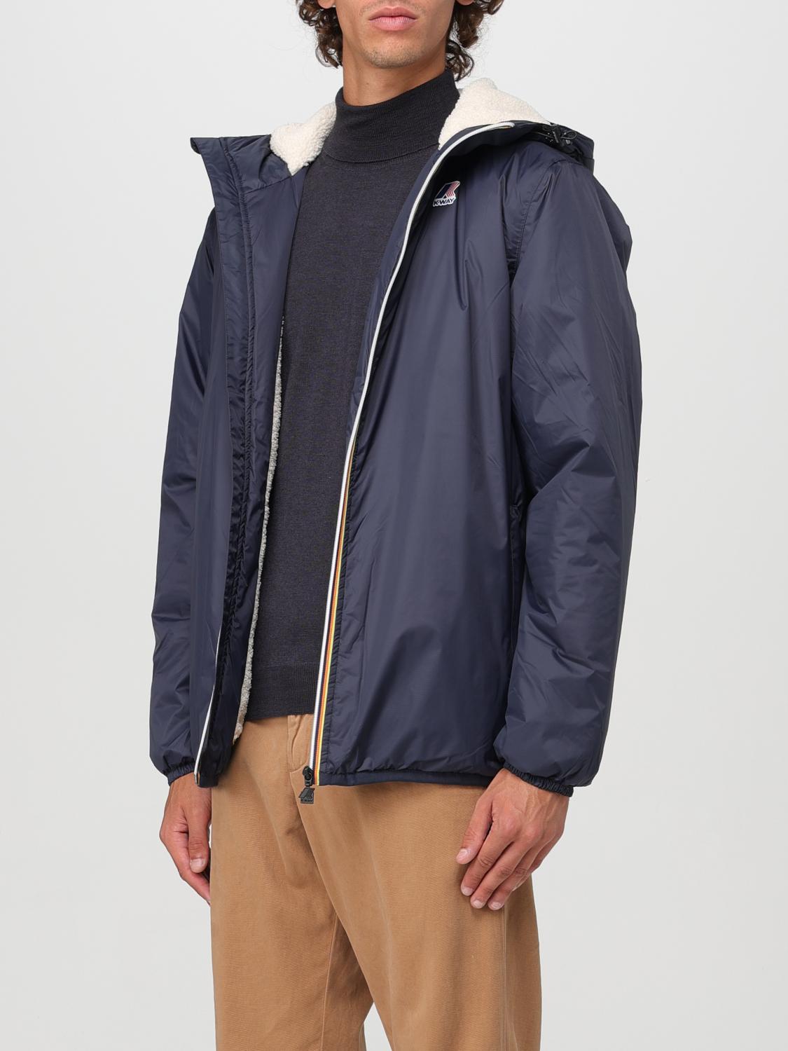 K-WAY JACKET: Jacket men K-way, Blue - Img 3