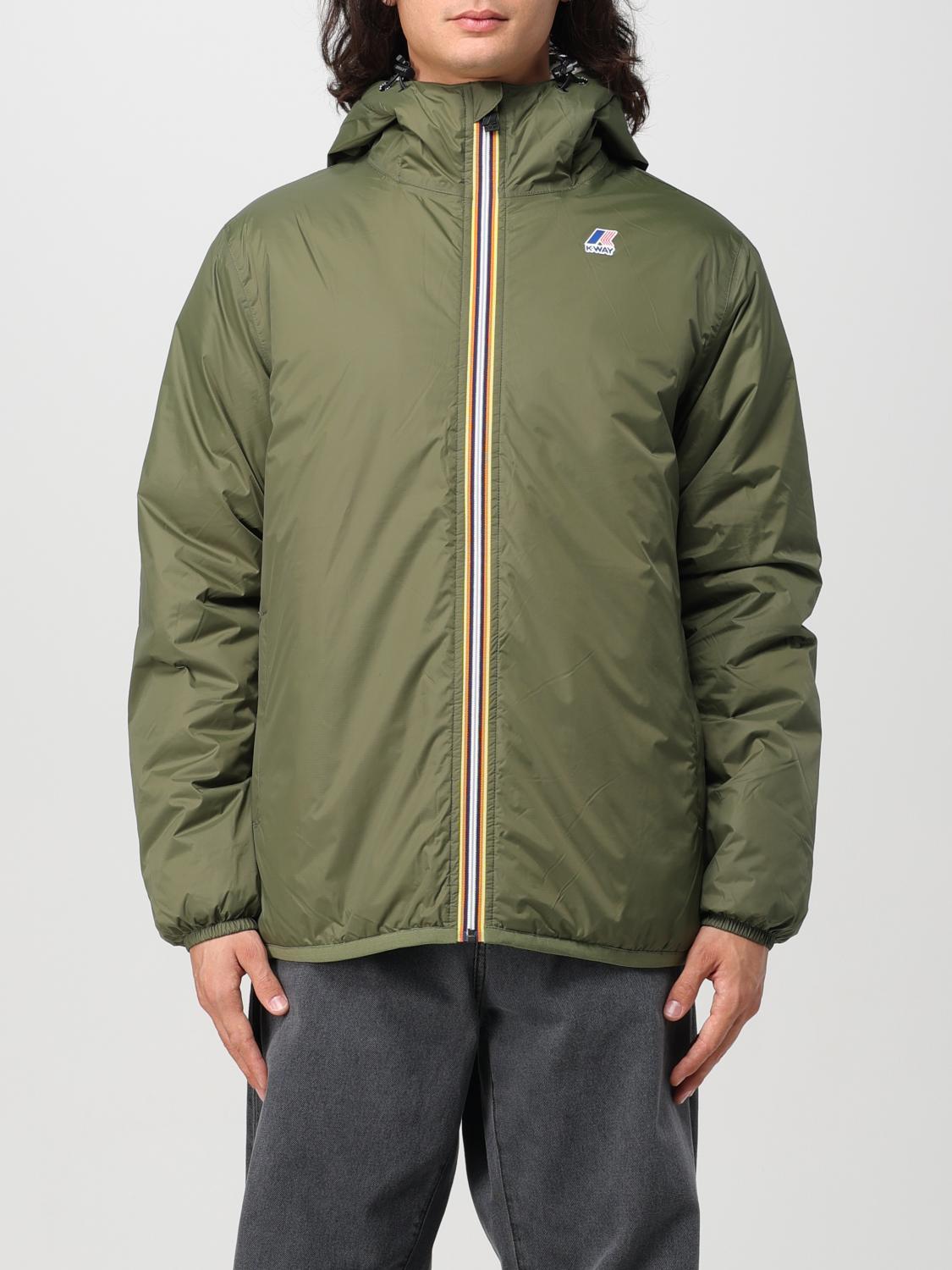 K-WAY JACKET: Jacket men K-way, Green - Img 1