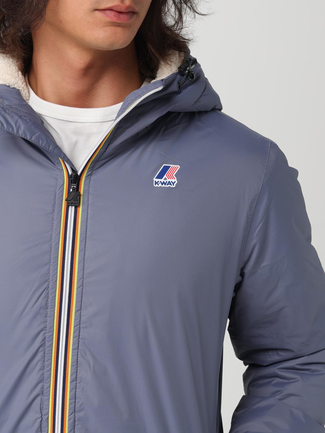 K-WAY JACKET: Jacket men K-way, Grey - Img 4