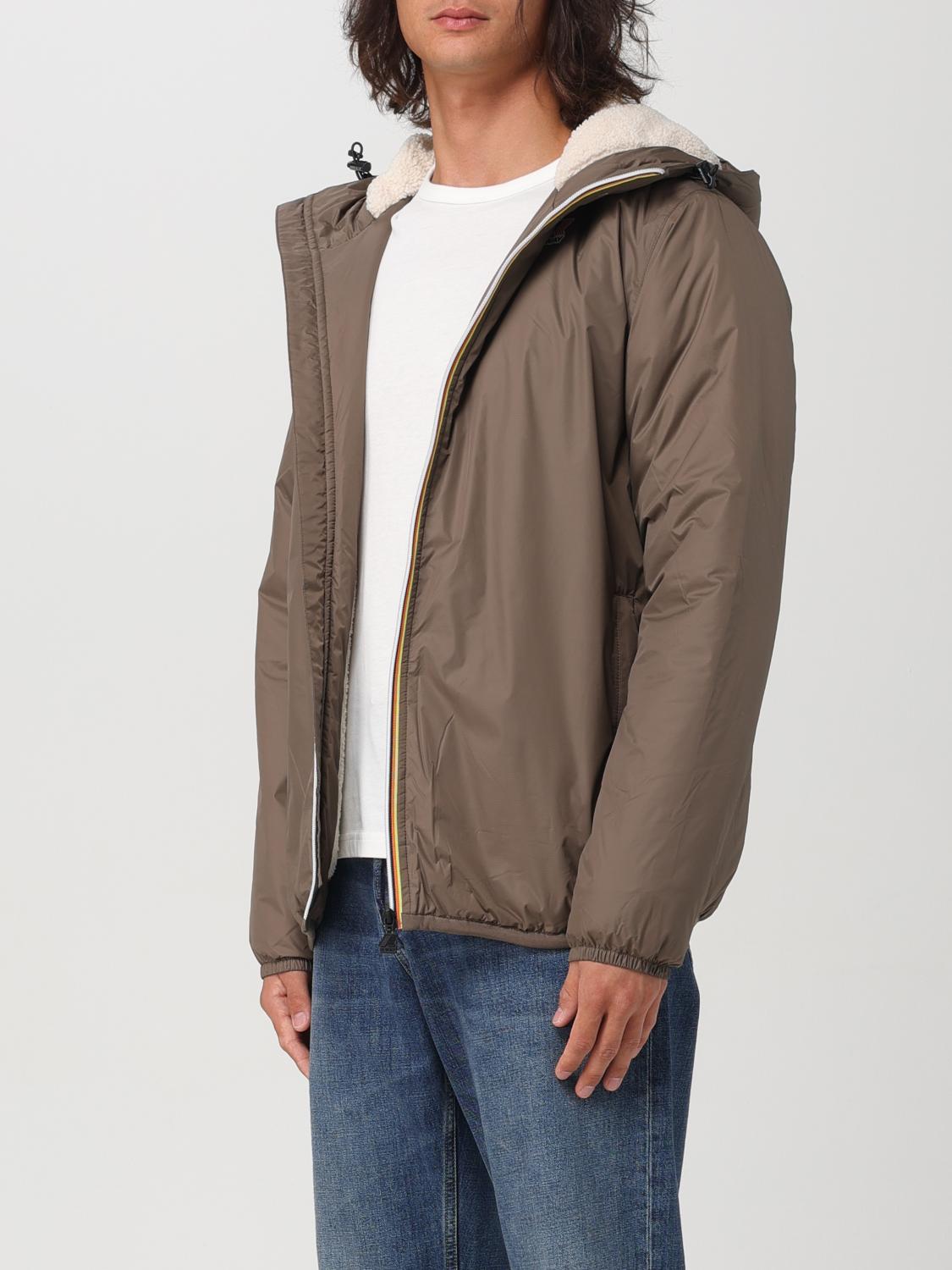 K-WAY JACKET: Jacket men K-way, Brown - Img 3