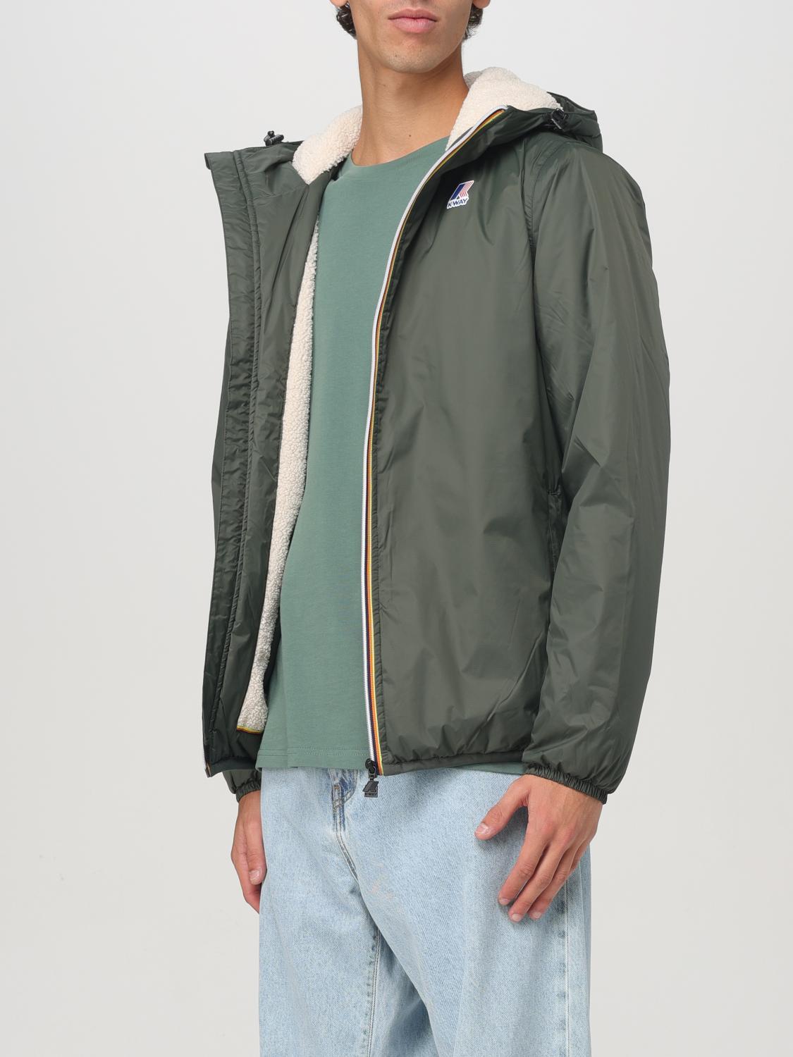 K-WAY JACKET: Jacket men K-way, Military - Img 3