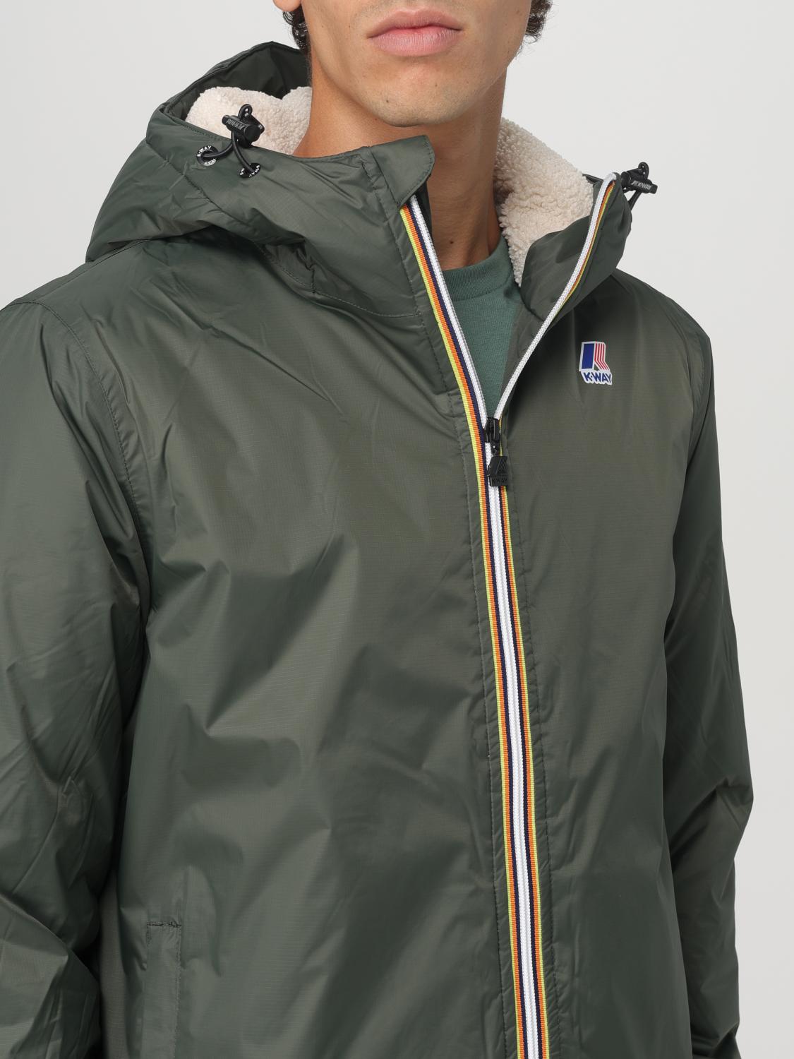 K-WAY JACKET: Jacket men K-way, Military - Img 4