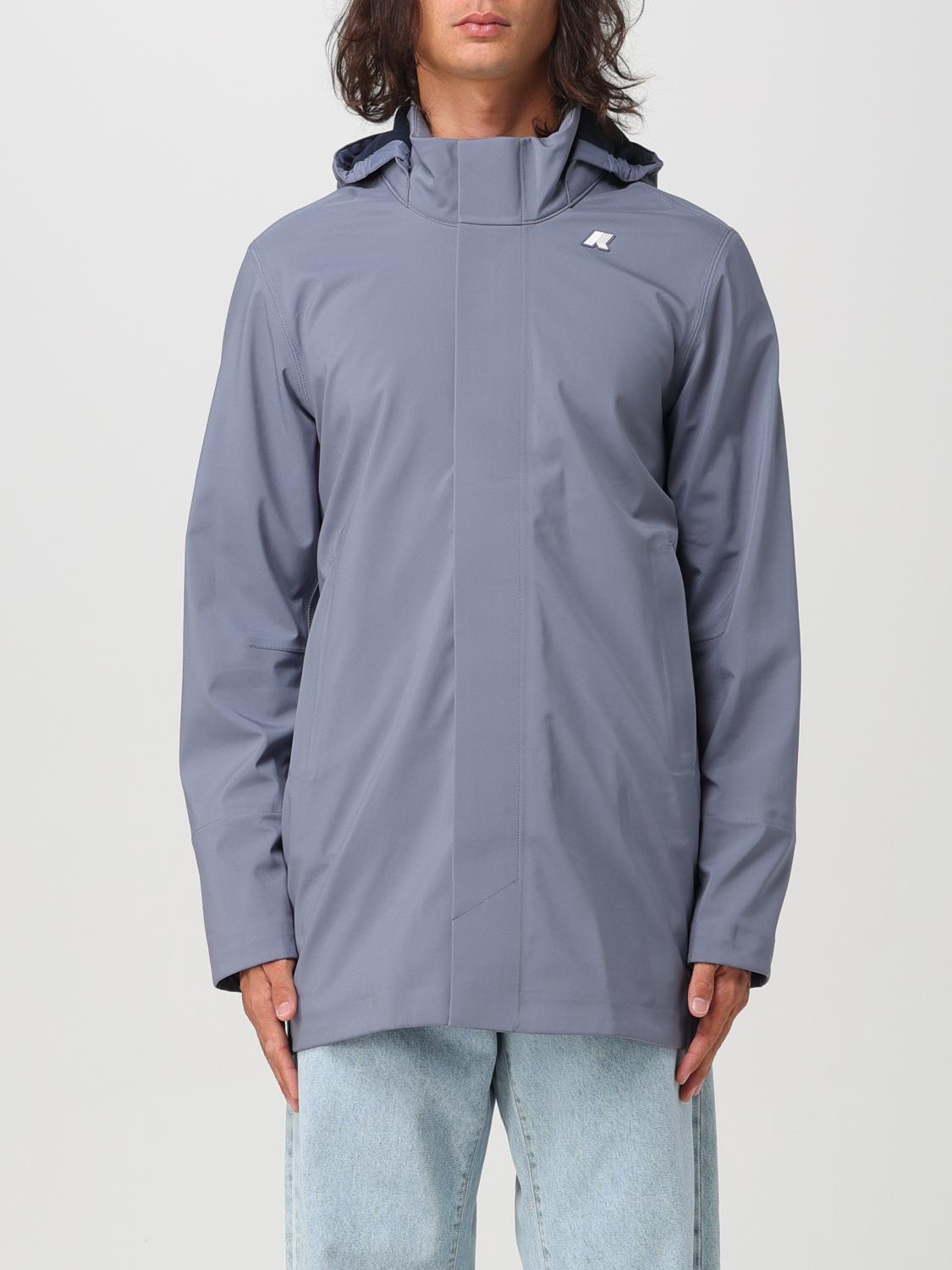 K-WAY JACKET: Jacket men K-way, Grey - Img 1