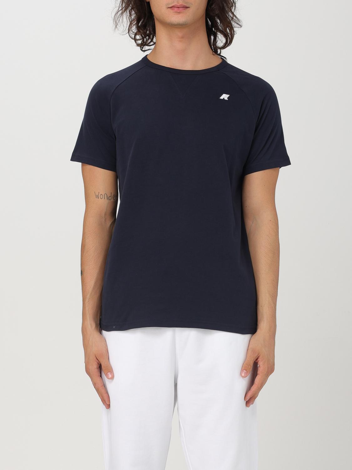 K-WAY T-SHIRT: T-shirt men K-way, Navy - Img 1