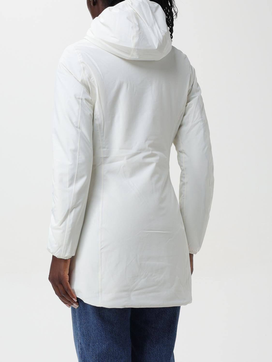 K-WAY GIACCA: Piumino reversibile con zip K-Way, Bianco - Img 2